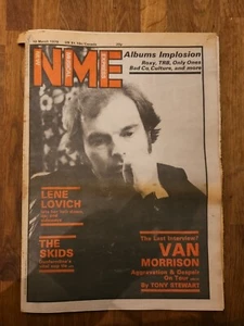 NME New Musical Express March 10th 1979 Van Morrison Cover - Imagen 1 de 6