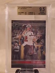 2022 Tom Brady Panini Chronicles PA-31 Buccaneers Football BGS 9.5 Gem Mint - Picture 1 of 2