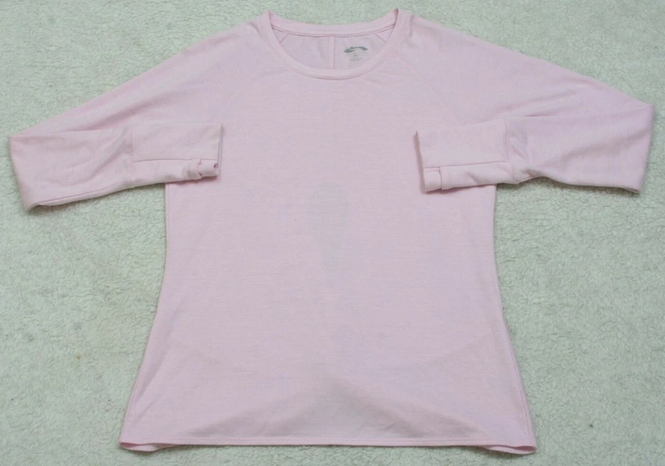 Sudadera Cascade Sport Rosa Cuello Redondo Mezcla Rayón Mediana Sólida Mujer WS156 Foto 1 de 4