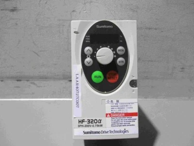 Sumitomo HF3212-A75 Inverter 0.75KW-1.8KVA-1HP Removed From Working Machine - Image 1 of 4