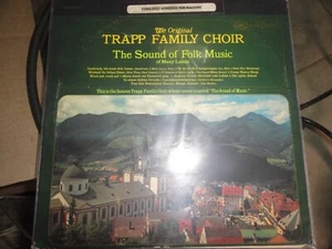 VINYL RECORD LP F THE ORIGINAL TRAPP FAMILY CHOIR #2 SOUND OF FOLK MUSIC CAS-904 - Picture 1 of 7