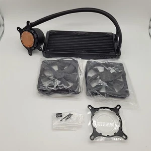 NZXT Kraken 240 - RL-KN-240-B1 - 240mm AIO CPU Liquid Cooler - Black - Photo 1/6