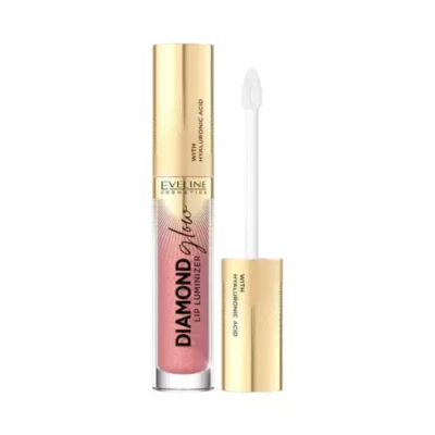 Eveline Diamond Glow Lip Luminizer Hyaluronic Acid No 03 Caramel Ice Cream 4,5ml
