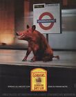 2002 FRENCH GORDON’S London Dry Gin Promo/PRINT AD/Poster 21x26cm Orig. FHM122