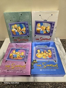 The Simpsons Complete Seasons 1-4 DVD Collectors Box Sets - Picture 1 of 6
