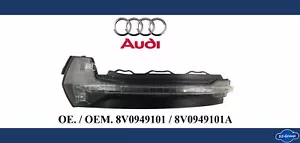 Original 8V0949101 Spiegelblinker Blinkerleuchte Blinker Links für Audi A3 12-  - Bild 1 von 9