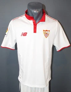 Maglia Siviglia 2016/2017 Calcio Casa Uomo Maglietta New Balance Taglia Adulto S - Foto 1 di 5