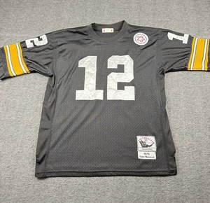 Pittsburgh Steelers Terry Bradshaw Jersey Mens 48 Mitchell & Ness Throwback 1975 - Picture 1 of 8