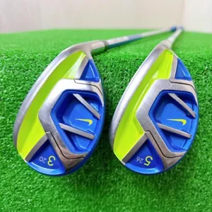 NIKE GOLF VAPOR FLY U3 U5 Hybrid Utility 2pcs Set Flex-R No Head Cover F/S - Picture 1 of 10