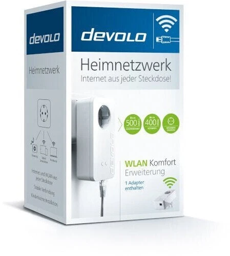 Devolo Heimnetzwerk WLAN-Adapter 9872 Erweiterung Komfort Neu&Ovp - Bild 1 von 1