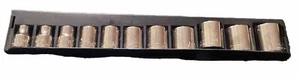 Craftsman 11 pc 3/8" Dr 6pt SAE Socket Set USA -INVERTED G2- Series  USA - Picture 1 of 1