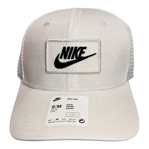 Nike Rise Cap White Patch Nike + Swoosh Unisex Move to Zero Cotton S/M & L/XL - Bild 1 von 15