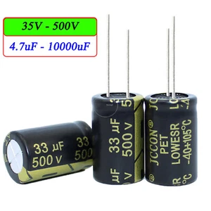 4.7uF to 10000uF High Frequency Low Resistance Radial Electrolytic Capacitor 105 - Picture 1 of 25
