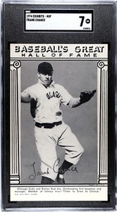 1974 Baseball’s Great HOF Exhibits (B&W) Frank Chance Chicago Cubs - SGC 7 NrMt - Picture 1 of 2
