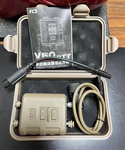 Multifunctional Dual Channel FCS V60 Tactical Headphone PTT PRC 152 Radio - Picture 1 of 12