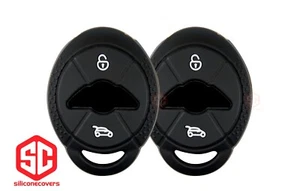 2x New KeyFob Remote Fobik Silicone Cover Fit / For Select Mini Vehicles.. - Picture 1 of 2
