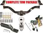 Trailer Tow Hitch For 01-03 Ford Escape Mazda Tribute Package w/ Wiring 2" Ball