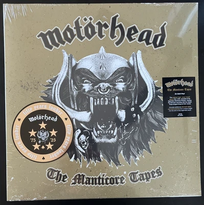 MOTORHEAD THE MANTICORE TAPES GOLD VINYL LP LIMITED EDITION NEW SEALED MINT - Image 1 of 2