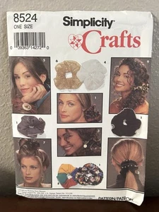 Simplicity Crafts manca accessori per capelli in 12 stili modello da cucire non tagliato - Foto 1 di 2