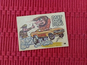 1969 Donruss Odd Rods, Dart Doin's, #98 - Picture 1 of 2