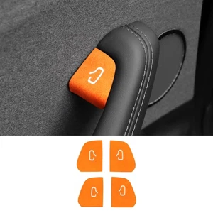 Door Switch Button Sticker Orange Fit For Tesla Model 3 2024-2025 Y 2025 Juniper - Picture 1 of 8