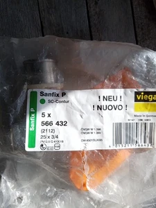 Sanfix Fosta 3 X Pressübergänge 25/-3/4zoll - Bild 1 von 1