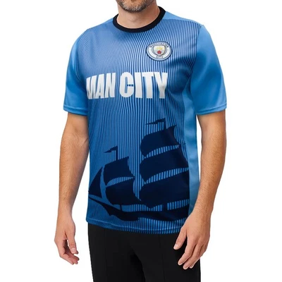 Camiseta Icon Sports Manchester City FC Essential Game Day - Licenciada Oficialmente Uni - Imagem 1 de 4