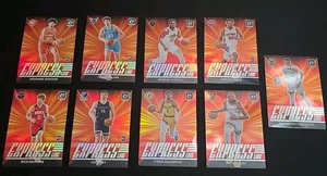 2025 Donruss Optic Basketball 9 Card Lot Express Lane Risacher Edey Giannis Reed - Picture 1 of 10