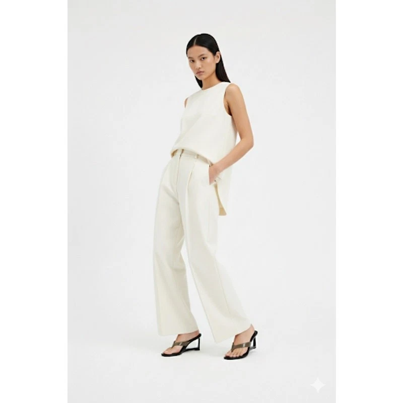 Sandalias de cuña de cuero geométrico ZARA UE 38 Foto 1 de 4