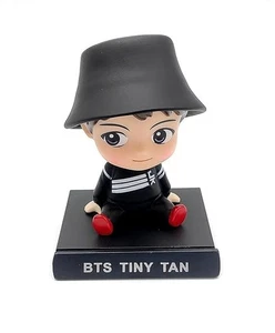 Figura de acción de goma Super Hero BTS-Jungkook Bobblehead con soporte móvil - Imagen 1 de 3