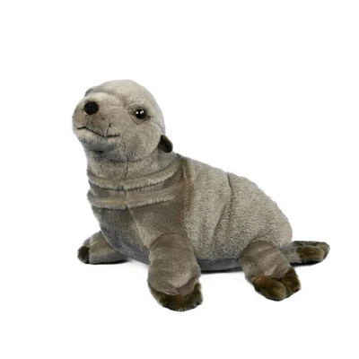 Kuscheltier Robbe graubraun 30 cm Plüschrobbe - Bild 1 von 4