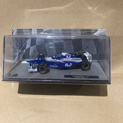 Panini F1 Car Collection Jacques Villeneuve 1997 Williams FW19 modellino scala 1:43 - Immagine 1 di 4