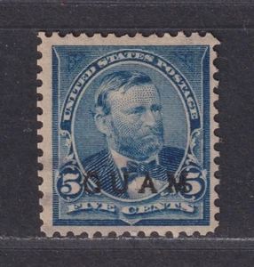 Guam Scott 5 MNG 1899 5¢ Grant US Admin 1st Bureau Overprints SCV $32.50 - Picture 1 of 2