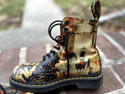 Botas de museo Dr Martens raras 1461 di Antonio EU 39 US para hombre talla 7 o UK 6 Foto 1 de 4