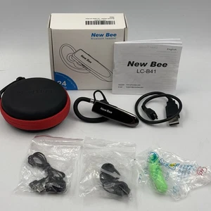 New Bee Bluetooth Wireless Handsfree Bluetooth Headset LC-B41, Free Shipping - Picture 1 of 13