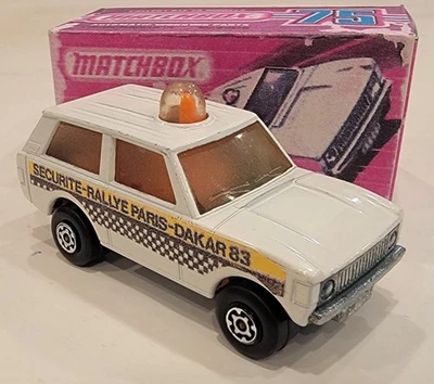 Matchbox Superfast 20 Police Patrol 1975 Custom/Crafted Box  - Image 1 of 4