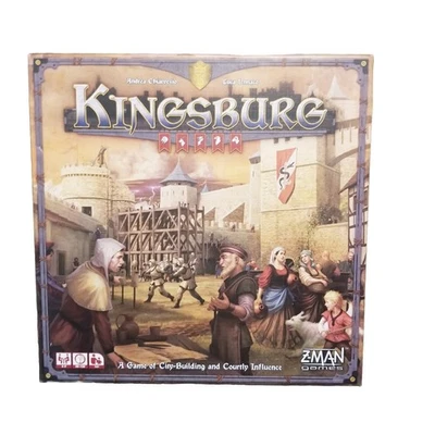 Kingsburg Juego de Mesa Z-Main Games Andrea Chiarvesio Nuevo Estado Nunca Jugado Foto 1 de 4