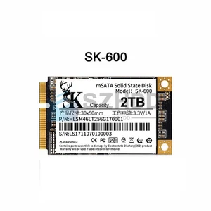 NEW 2TB Internal SSD mSATA For Intel Samsung Dell HP Lenovo Acer Laptop Mini PC - Picture 1 of 5