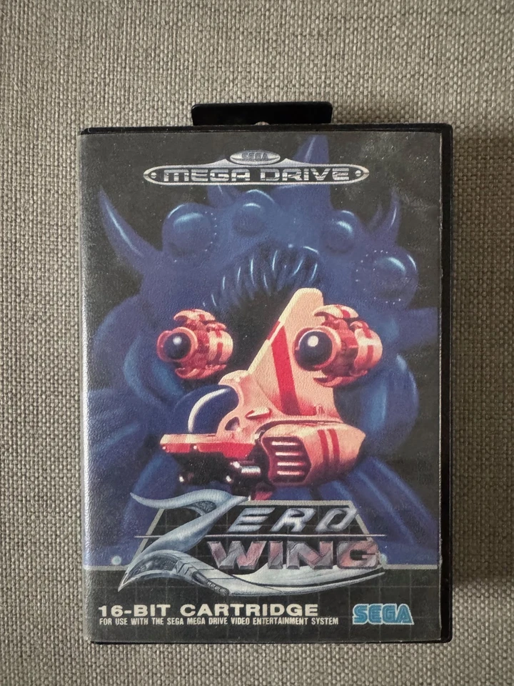 Mega Drive ZERO WING *Works on Genesis* Rare Sega PAL Version REGION FREE - Image 1 of 3