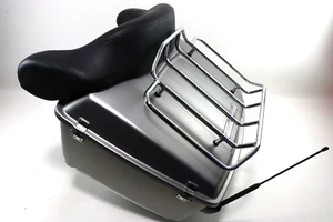 Harley-Davidson Tour Pak Schienale Antenna Grigio Road King 09-13 53963-10CHH - Foto 1 di 8
