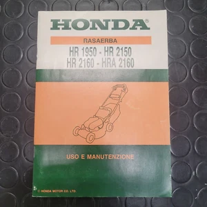 Honda HR 1950 2150 2160 Lawn Mower Maintenance Manual - Picture 1 of 2