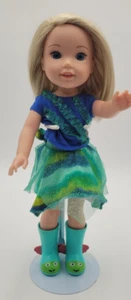 American Girl Doll Wellie Wisher Camille First Meet Outfit Boots Blonde 15" - Picture 1 of 9
