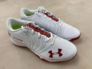 Zapatos de césped bajo Under Armour Team Nitro 3022011-100 para hombre talla 12,5 - Imagen 1 de 8