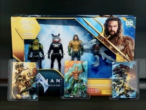 Aquaman & the Lost Kingdom and 3 Cards DC Aquaman - Picture 1 of 9