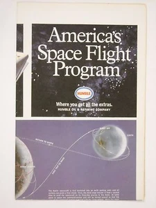 Vintage Humble Oil America's Space Flight Program - Bild 1 von 6