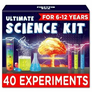 Einstein Box Science Experiment Kit-Chemistry Kit Toys for Kids-(Age 6-12 Years