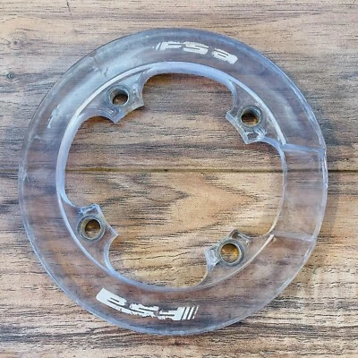 FSA 36 Tooth Bash Guard Clear Plastic 4 Bolt 104 BCD  - Image 1 of 3