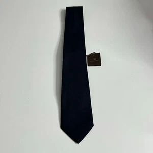 Corbata Paolo Albizzati azul marino nueva con etiquetas - Imagen 1 de 3