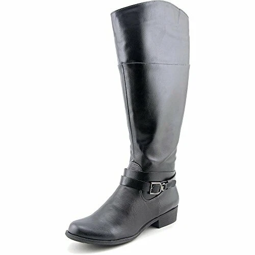 Botas de montar Natural Soul Variant para mujer negras hasta la rodilla talla 8,5 pantorrilla ancha NUEVAS Foto 1 de 1