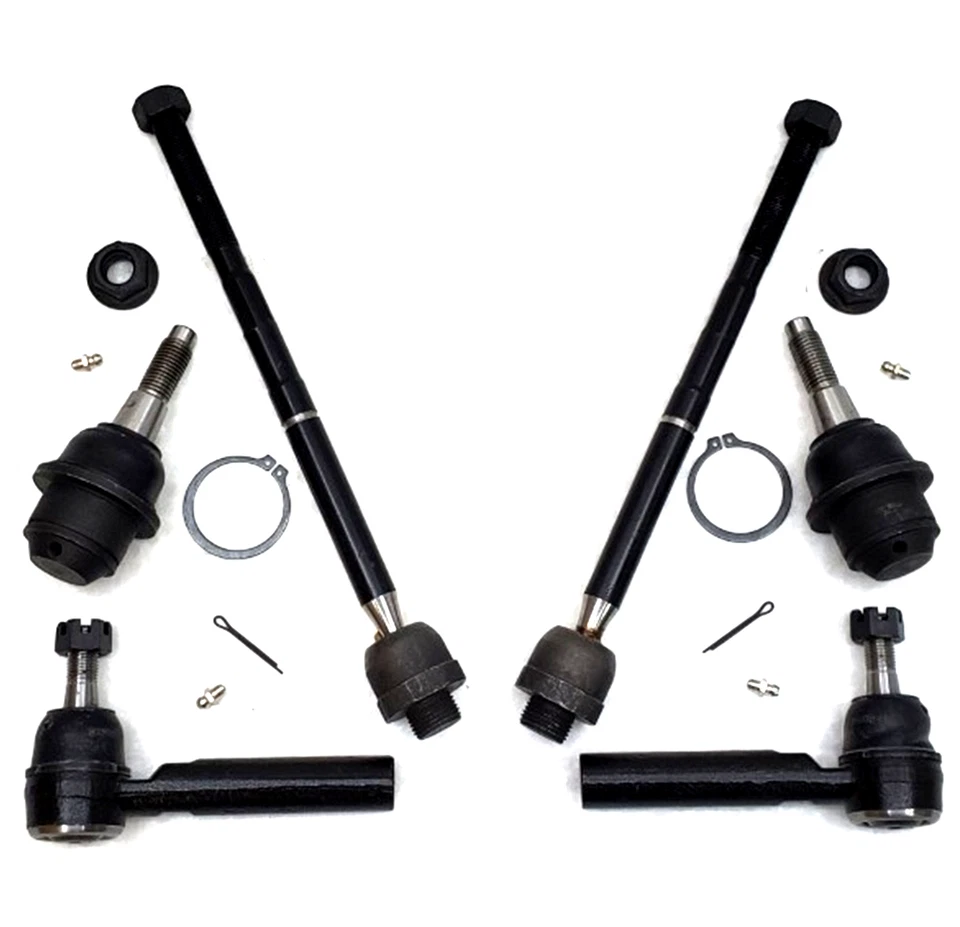 Cadillac Chevrolet GMC 07 - 13 XRF Ball Joints Tie Rod Ends Steering Kit - Image 1 of 4